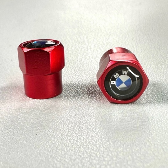 BMW Logo Valve Stem Caps - Picture 1 of 2